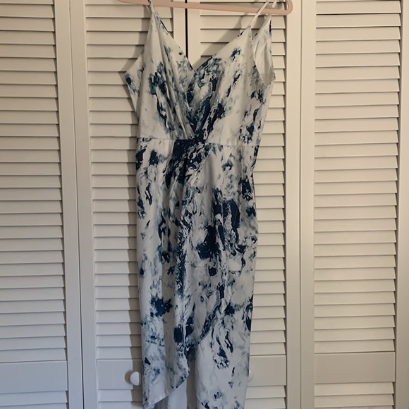 Blue and White Dress - Picture 2 of 2